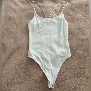 Abercrombie & Fitch White Bodysuit